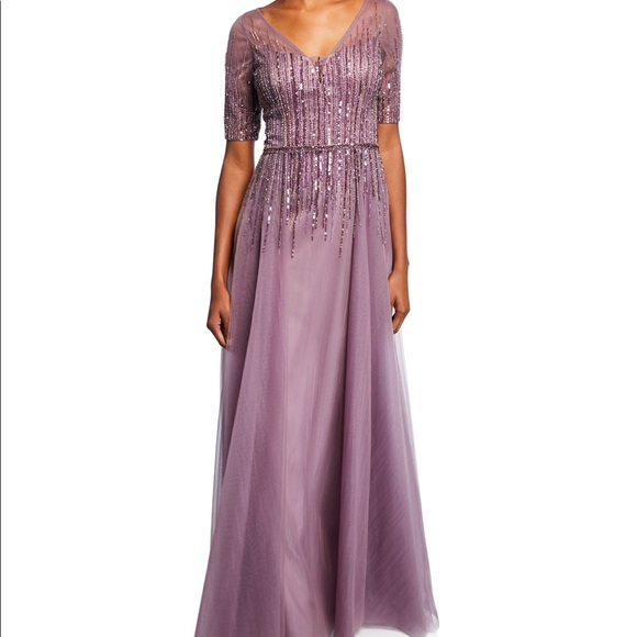 Rickie Freeman for Teri Jon Dresses & Skirts - 🔥 NWT Sequin Tulle Gown